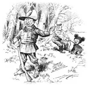 Teddy Roosevelt cartoon