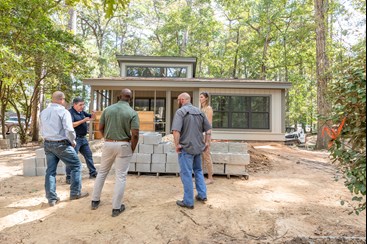 Cabin renovations at Roosevelt State Park