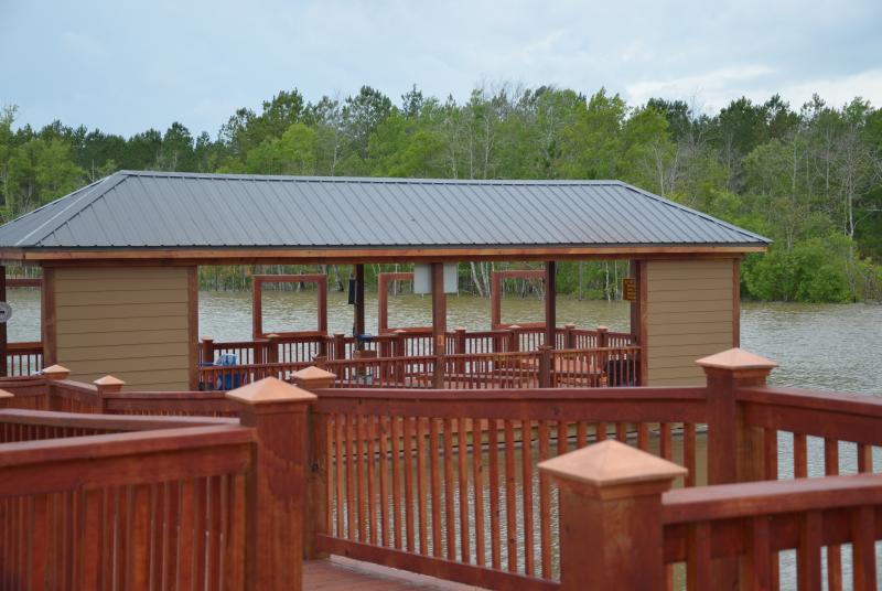 View over the water at McHenry Range