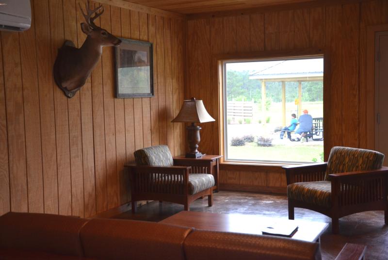 Interior of a building at McHenry Range