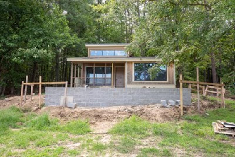 During cabin renovations at Natchez State Park