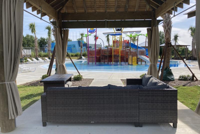 Pavilion View of Lil' Smuggler's Cove